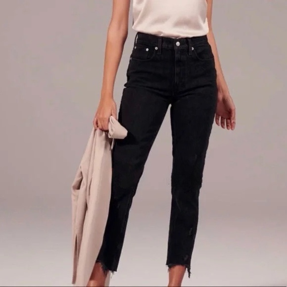 Abercrombie Curve Love The Super Skinny Ankle High Rise